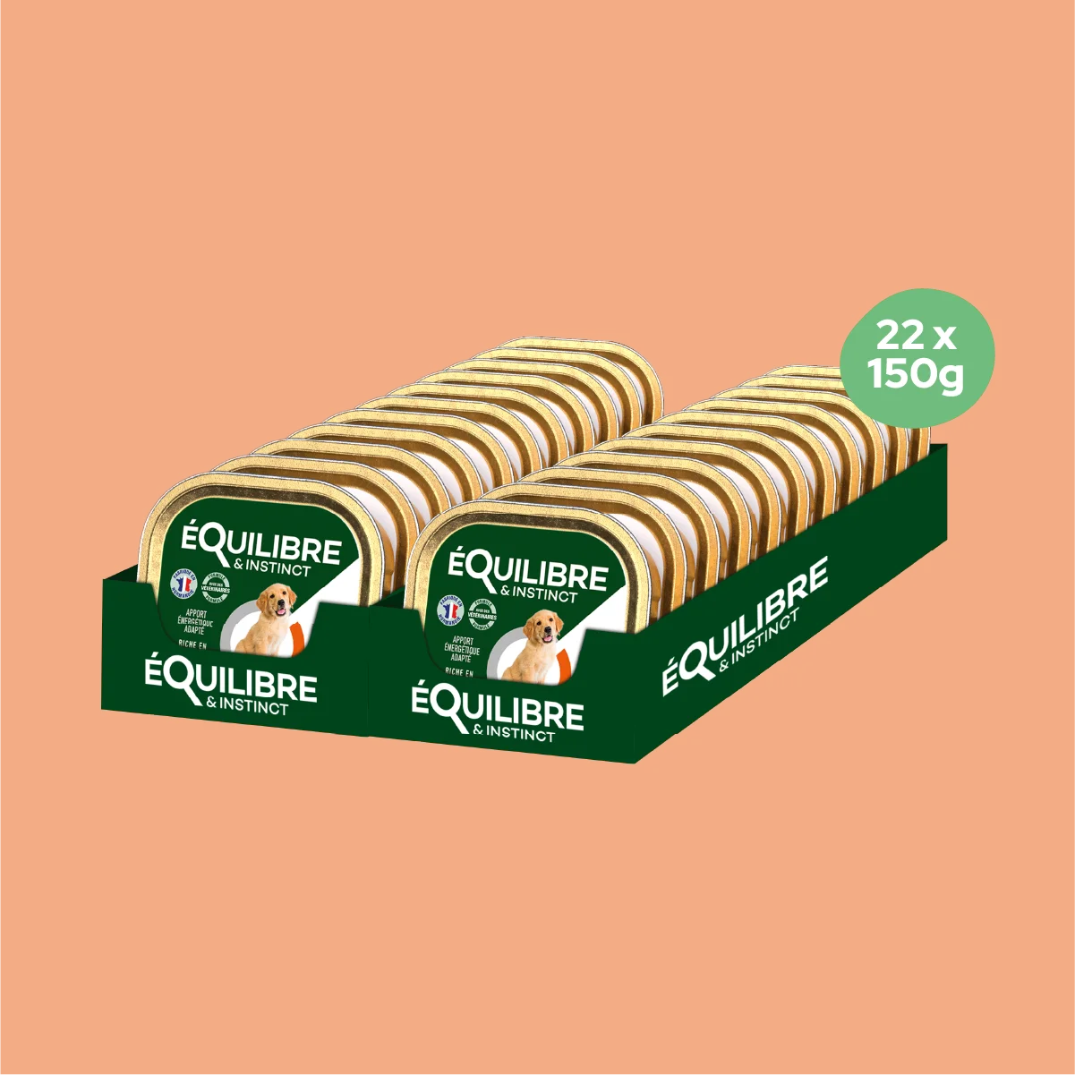 Pâtées riches en volaille & aux carottes - Petite taille (Chiot)