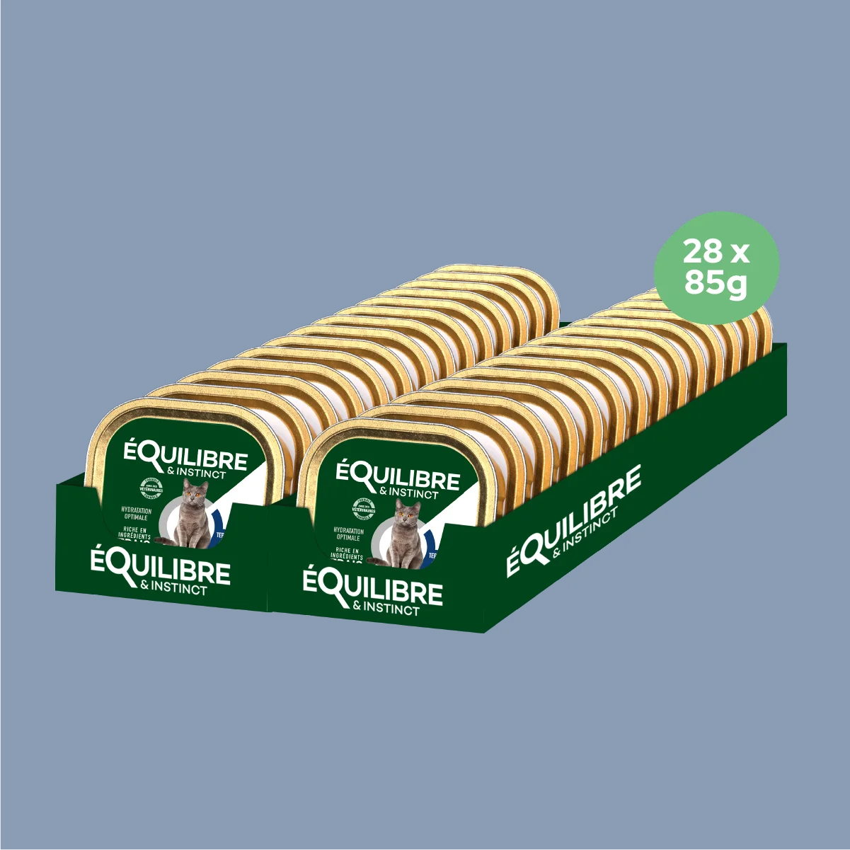 Pâtées riches en thon & aux courgettes (Chat stérilisé et chat adulte)