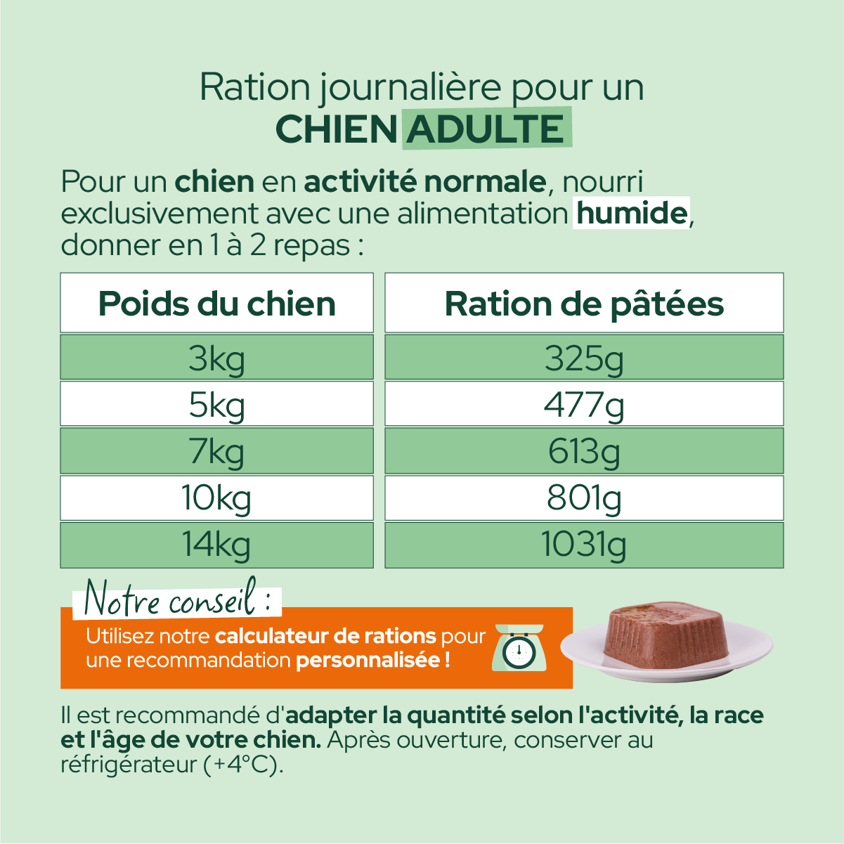 Terrines BIO au bœuf et aux petits pois carottes (Chien adulte)