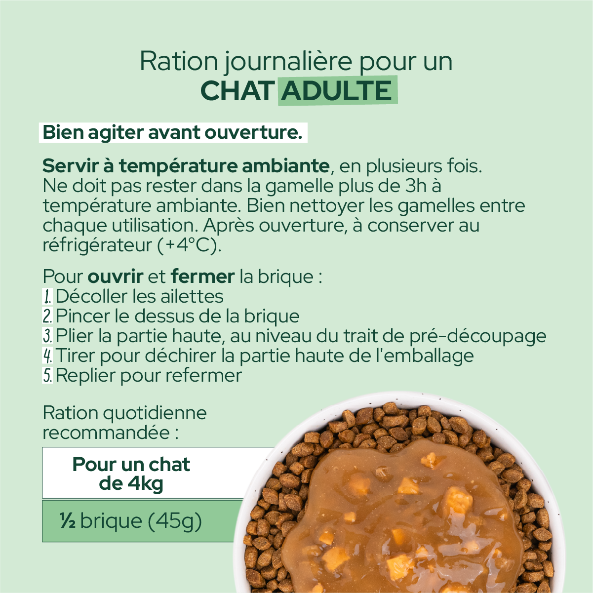 Sauce au poulet aromatisée au cheddar (Chat adulte)