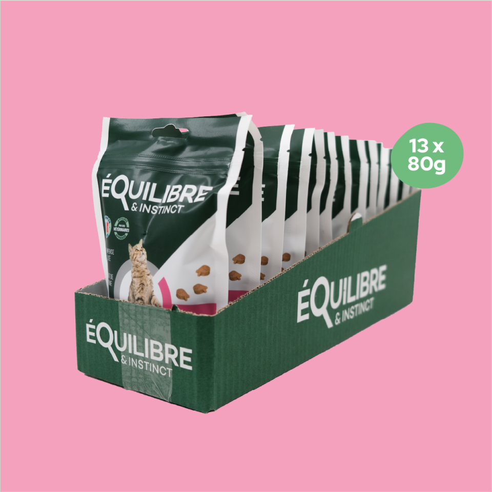 Friandises riches en saumon (Chat adulte)