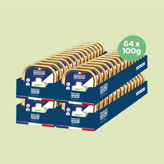 Pâtées diététiques "Obésité" (Chat adulte et Chat stérilisé)