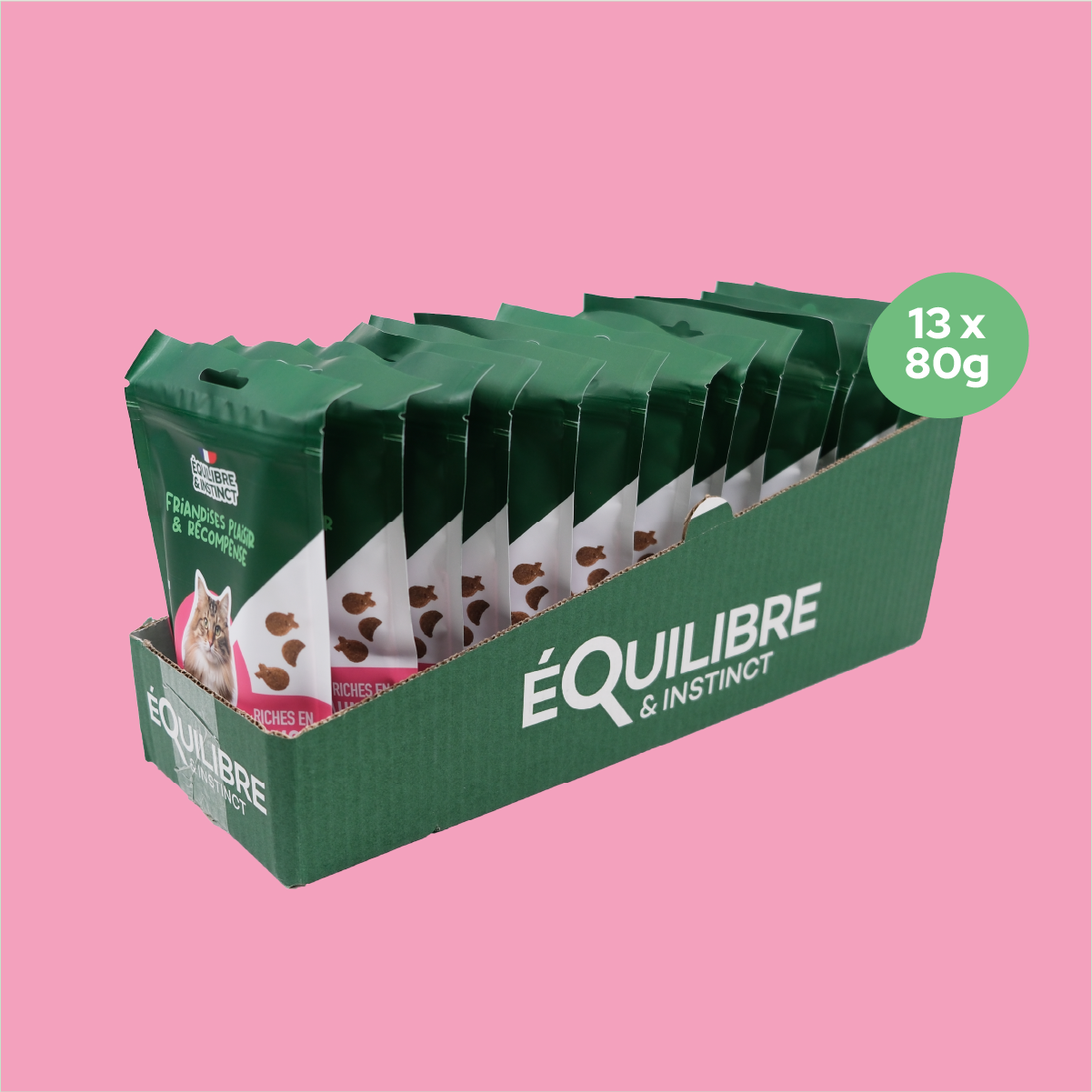 Friandises riches en saumon (Chat adulte)