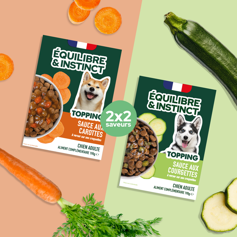 Pack de sauces multisaveurs (Chien adulte)