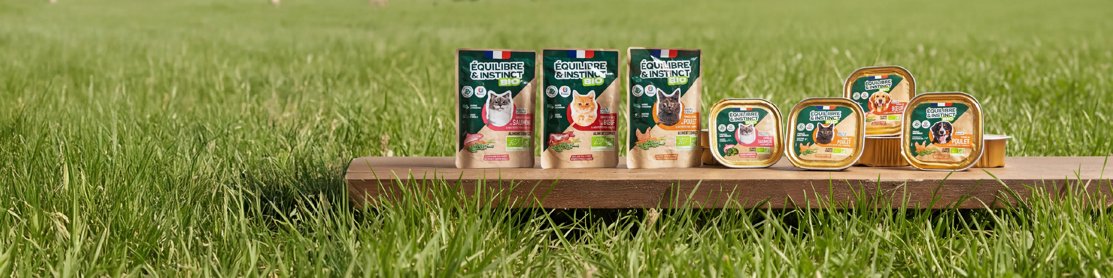 Pâtées BIO pour chat et chien