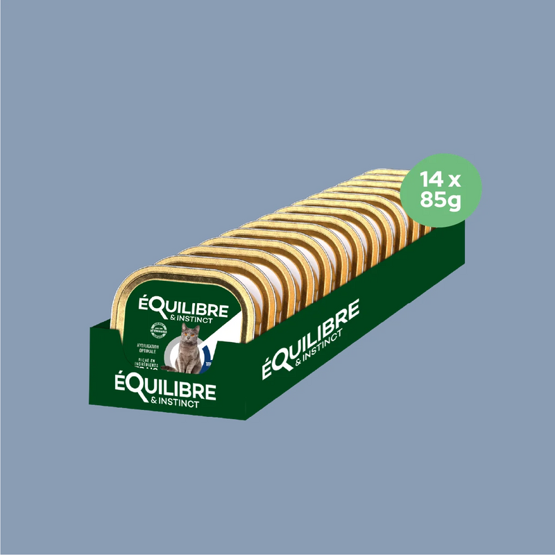 Pâtées riches en thon & aux courgettes (Chat stérilisé et chat adulte)