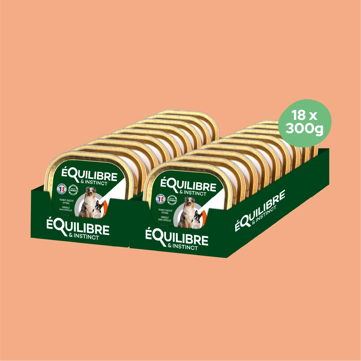 Pâtées riches en volaille & aux petits pois (Chien adulte)