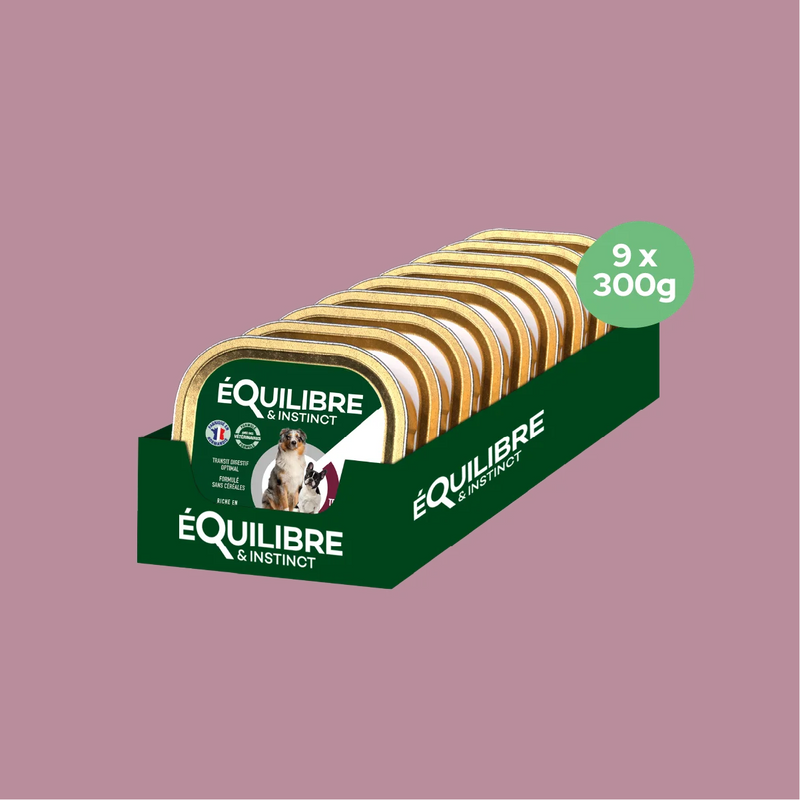 Pâtées riches en gibier, haricots verts & thym (Chien adulte)