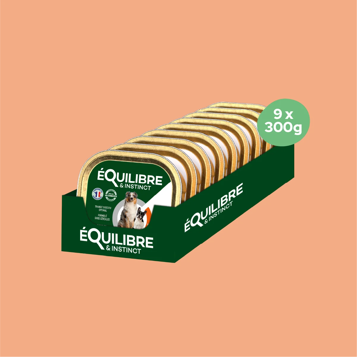 Pâtées riches en volaille & aux petits pois (Chien adulte)