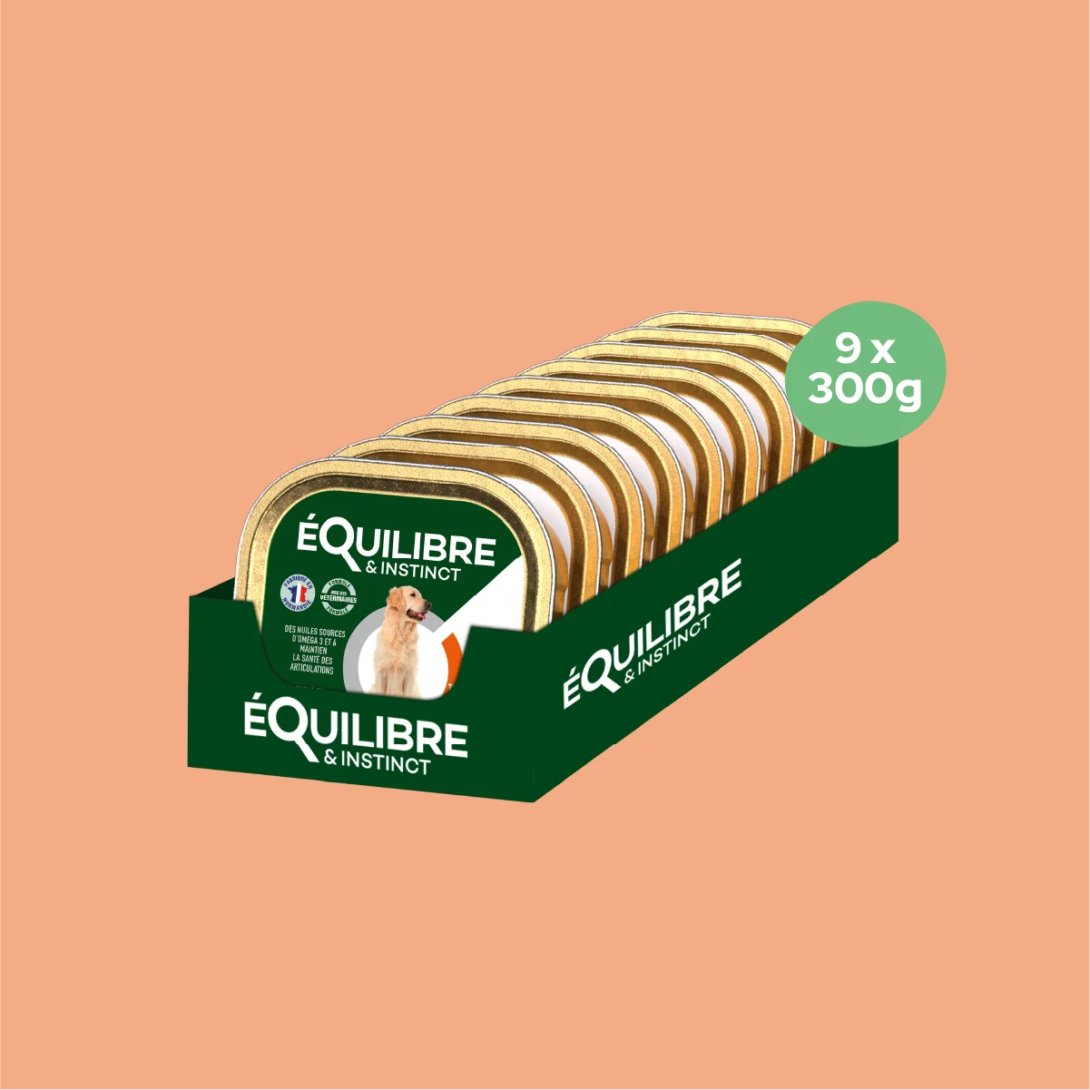 Pâtées riches en volaille & aux petits pois (Chien âgé)