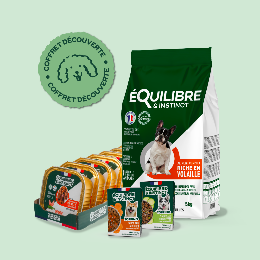 Pack découverte bi-nutrition (Chien adulte)
