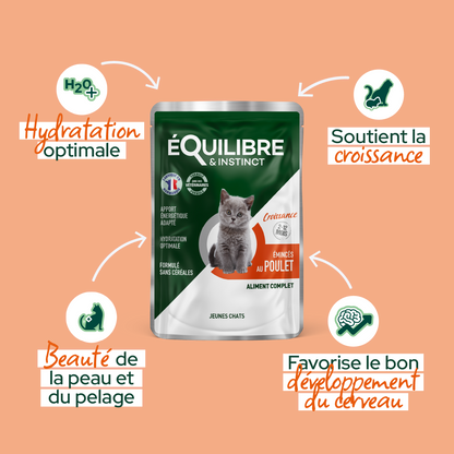 Emincés au poulet (Chaton)