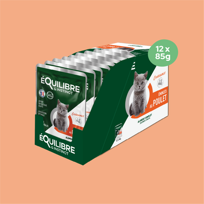 Émincés au poulet (Chaton)