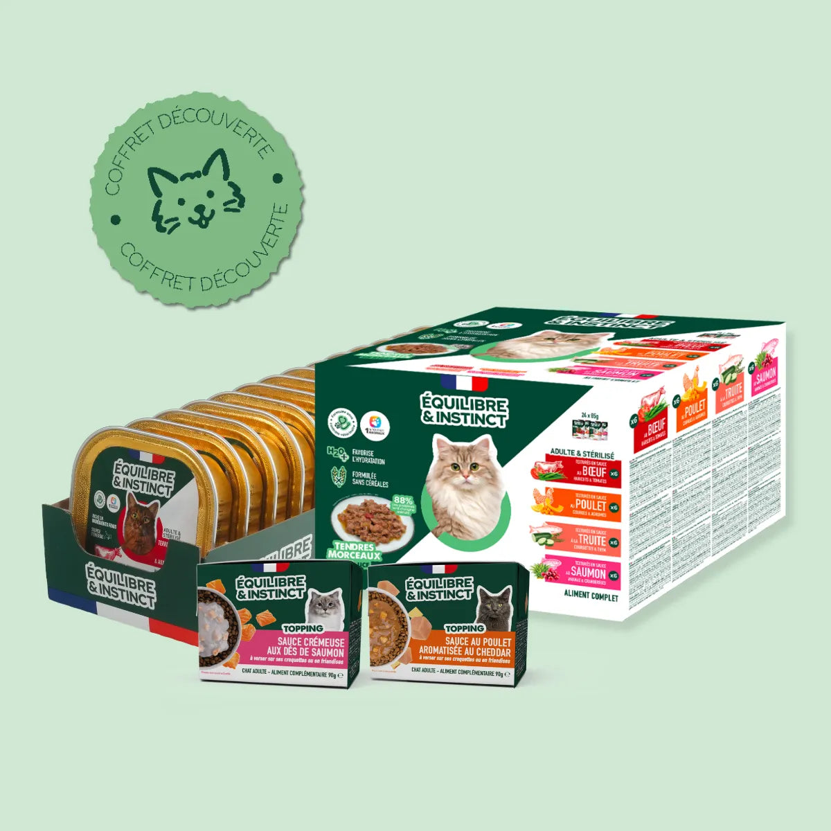 Pack découverte humide (Chat adulte et chat stérilisé)