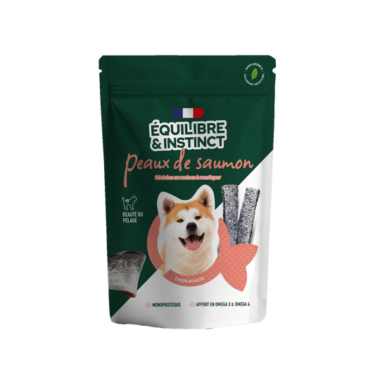 Friandises peaux de saumon (Chien adulte)