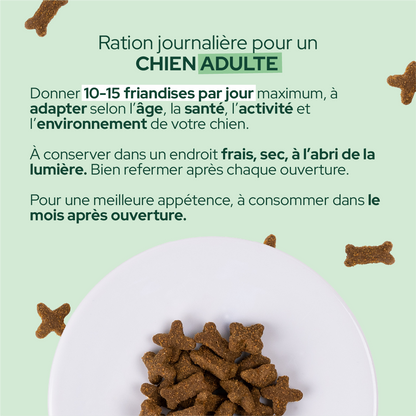 Friandises riches en volaille (chien adulte)