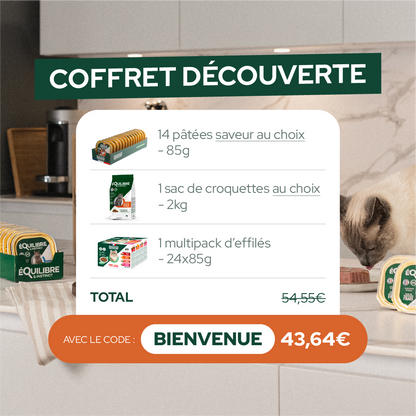 Pack découverte bi-nutrition (Chat adulte et chat stérilisé)
