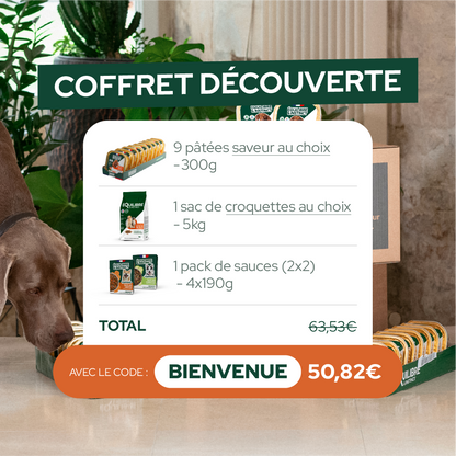 Pack découverte bi-nutrition (Chien adulte)