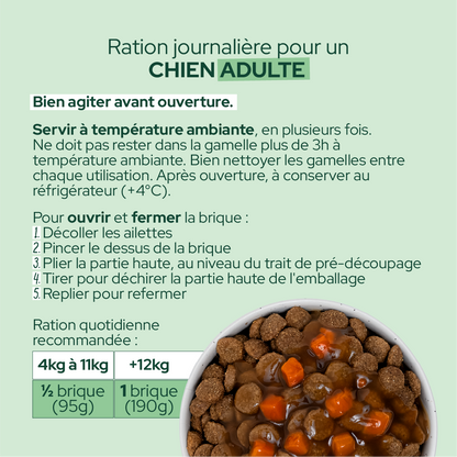 Sauce aux carottes (chien adulte)