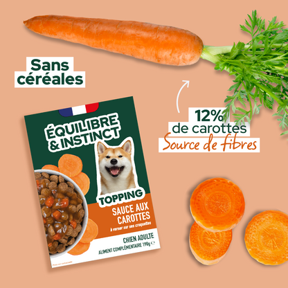 Pack de sauces multisaveurs (Chien adulte)