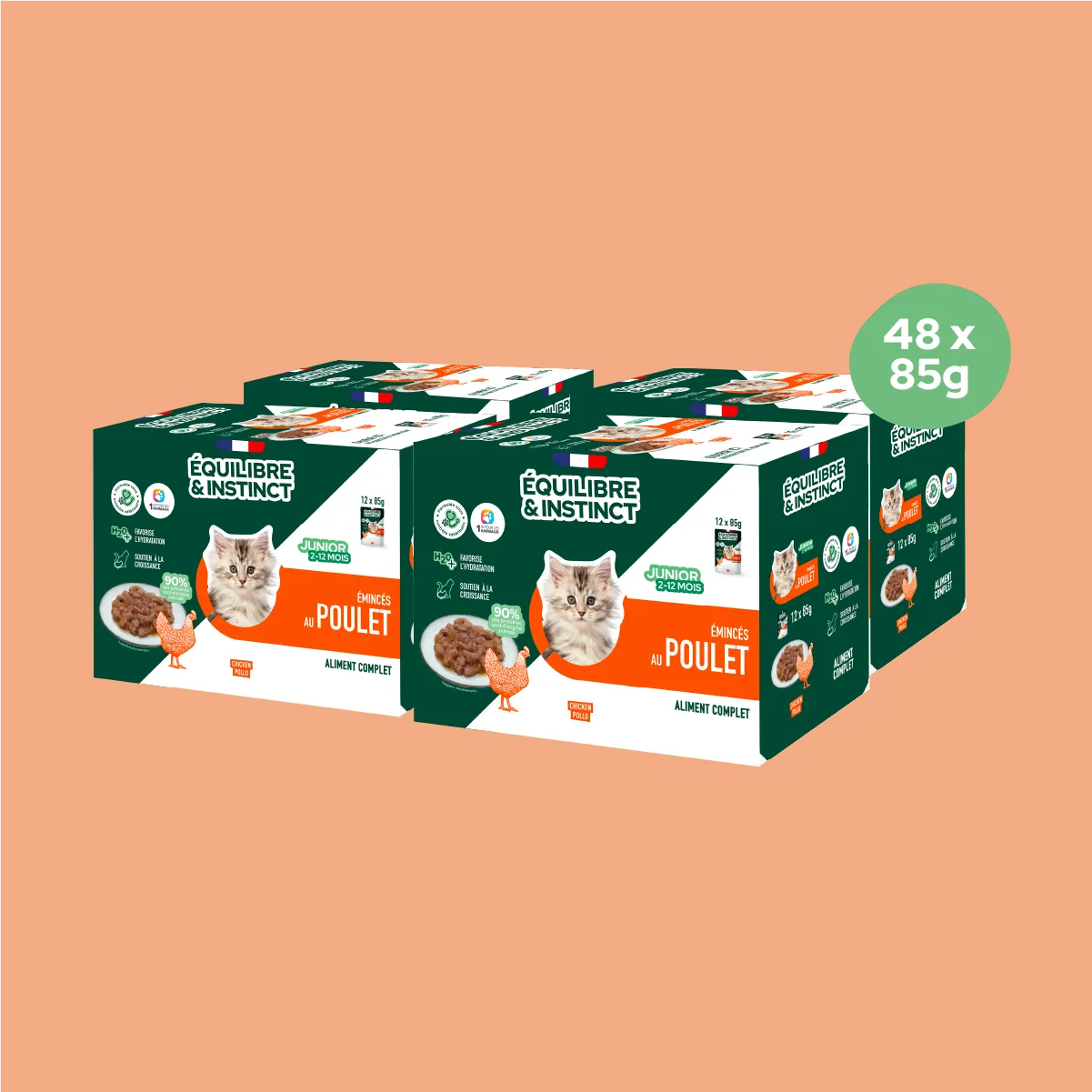 Émincés au poulet (Chaton)