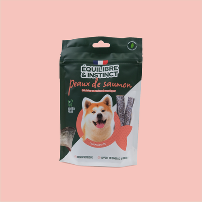 Friandises peaux de saumon (Chien adulte)