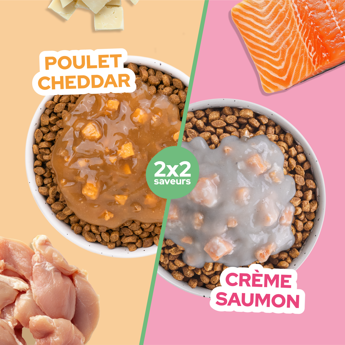 Pack de sauces multisaveurs (Chat adulte)