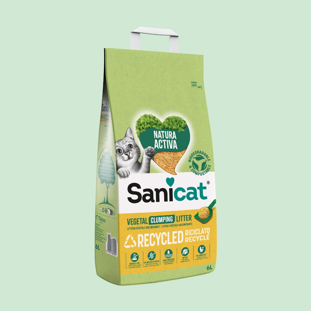 Litière agglomérante "Vegetal Clumping Litter" (Chat adulte)