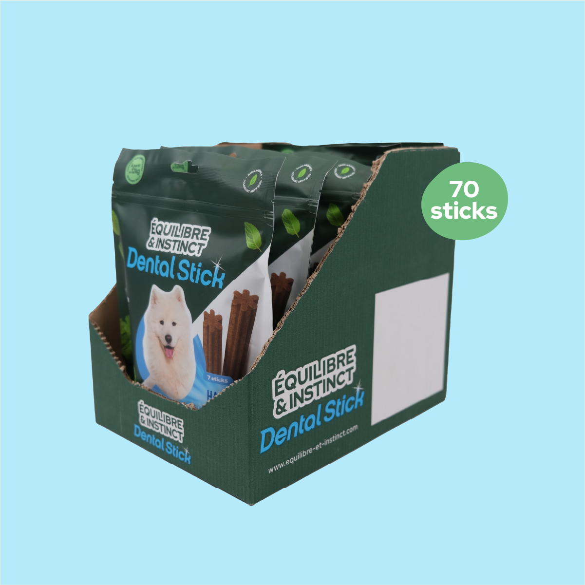 Stick dentaire Dental Stick - Moy. / Grande taille (Chien adulte)