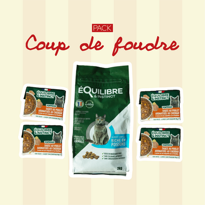 Pack Coup de foudre (chat adulte)