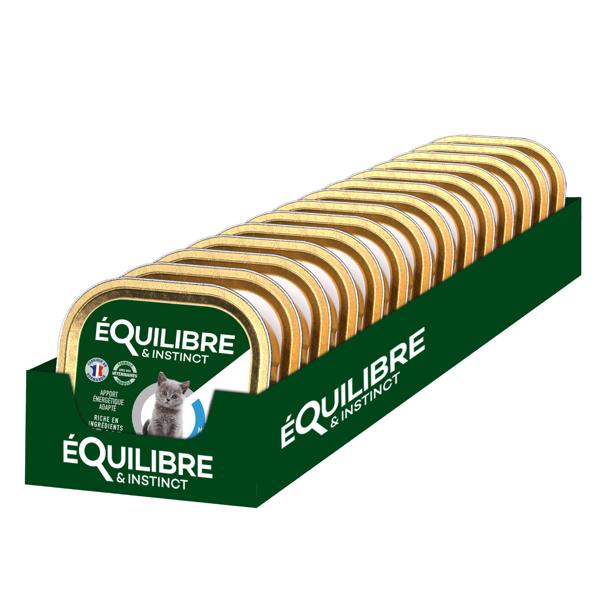 Achat - pâtées chaton saumon - Equilibre & Instinct