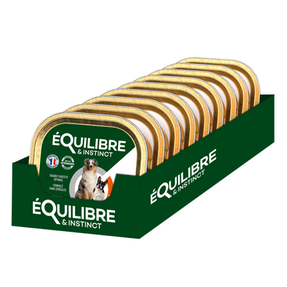 Pâtées riches en volaille & aux petits pois (chien adulte)
