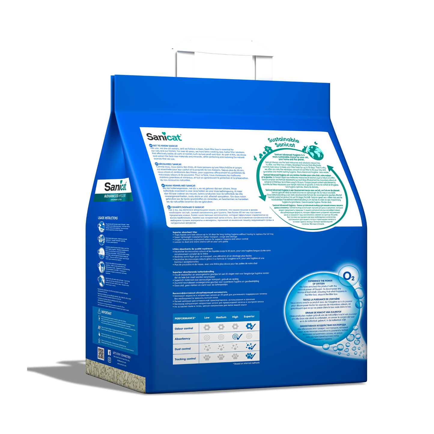Litière absorbante "Advanced Hygiène" (chat)